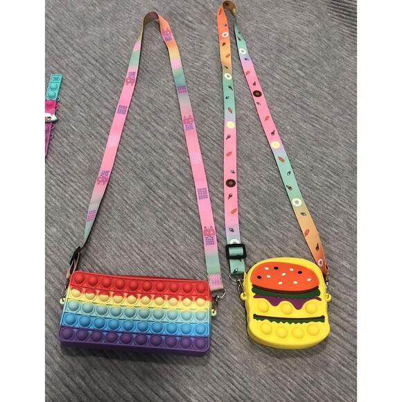 POP IT Fidget Toys Spinners Geometric Sensory Stress Relief Toys Lot Pocketbook - Picture 5 of 8